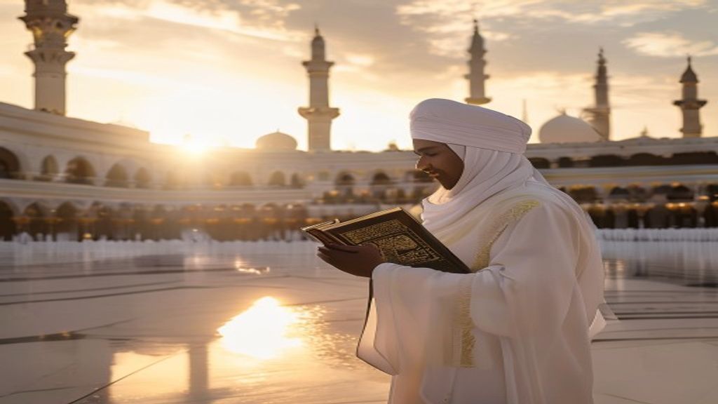 Ilustrasi larangan umroh: memakai parfum, merokok, atau berhubungan intim sebelum tawaf.