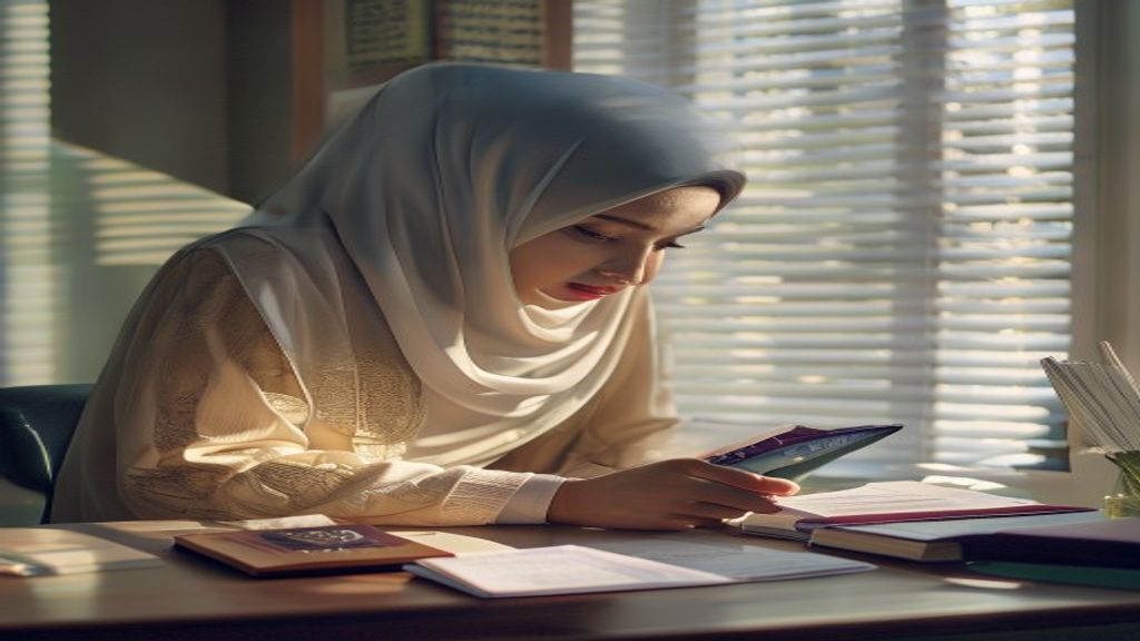 Gambar menampilkan daftar lengkap syarat-syarat wajib pelaksanaan ibadah umroh bagi calon jemaah