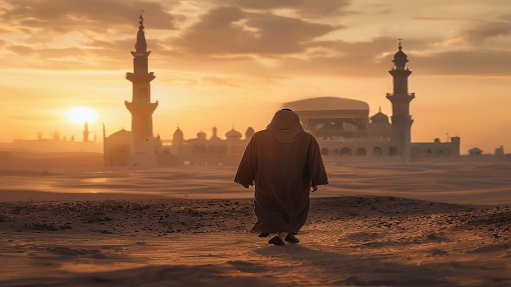 Paket umroh Desember 2025 dengan fasilitas lengkap untuk ibadah haji ditempatkan di tanah suci.