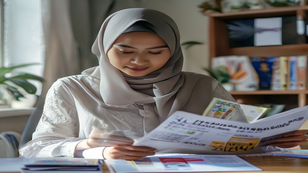 Ilustrasi dokumen dan persyaratan lengkap untuk melaksanakan ibadah umroh tahun 2026