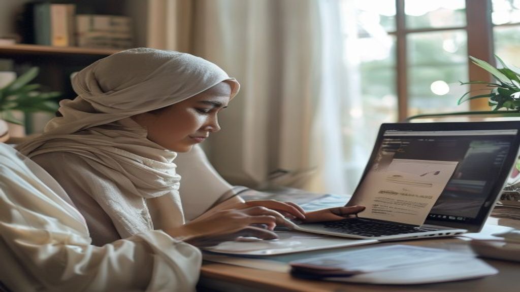 Ilustrasi persyaratan umroh meliputi paspor valid, visa, vaksinasi, dan tiket perjalanan