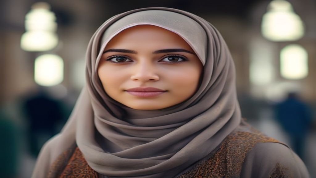 Ilustrasi persyaratan umroh bagi wanita termasuk paspor, visa, vaksinasi, dan pakaian ihram yang sesuai.