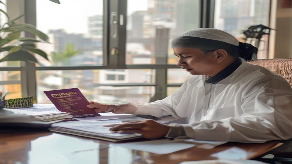Daftar syarat umroh meliputi paspor, visa, vaksin, dan tiket perjalanan yang wajib dipenuhi.