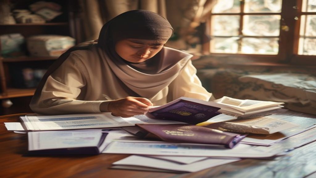 Daftar persyaratan lengkap untuk umroh termasuk paspor, visa, vaksin, dan tiket perjalanan.