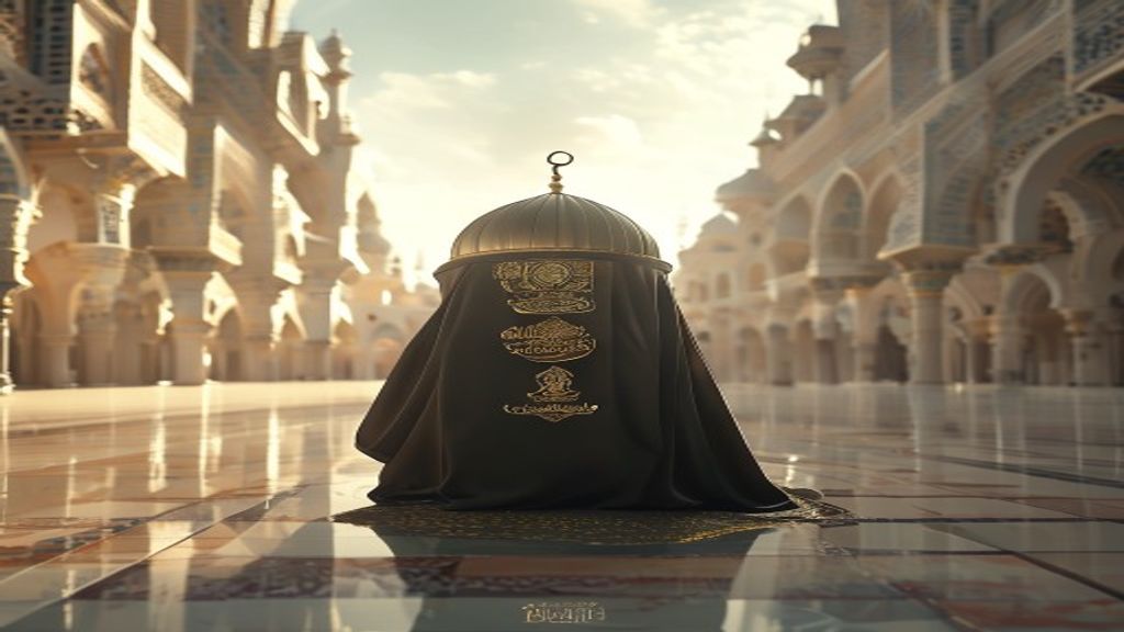 Diagram rukun umroh beserta syarat lengkap untuk ibadah haji ringan, meliputi niat, ihram, tawaf, sa'i, dan tahallul