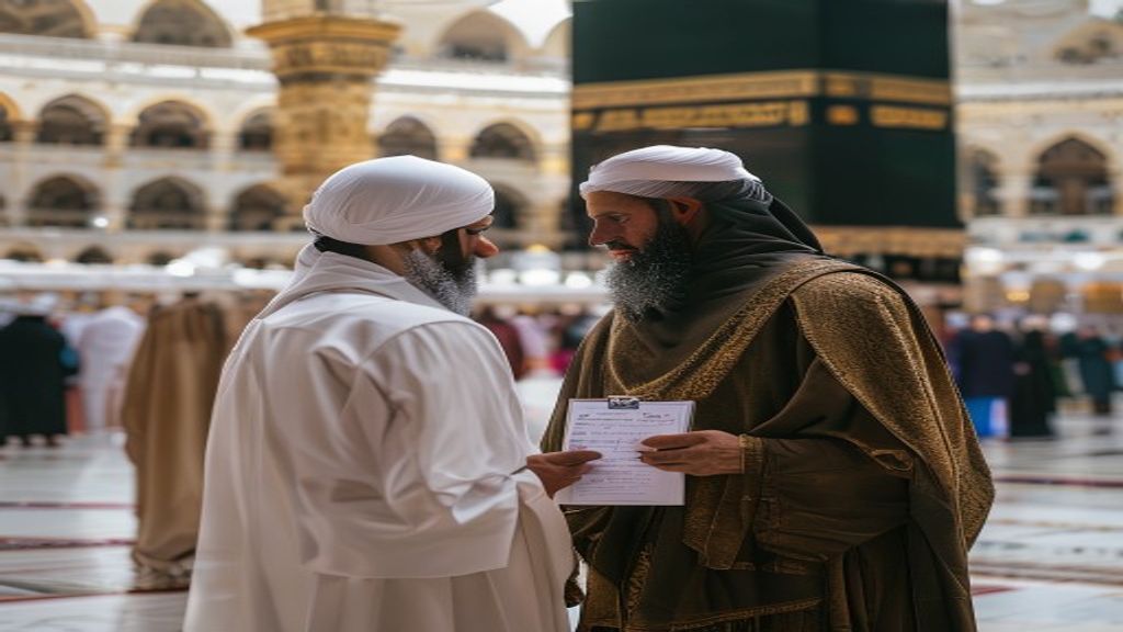 Ilustrasi rukun umroh lengkap beserta syarat sahnya ibadah umroh bagi jamaah