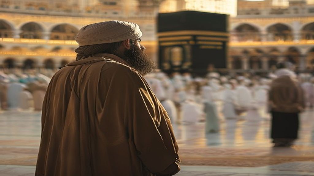 Ilustrasi rukun dan syarat umroh dalam Islam