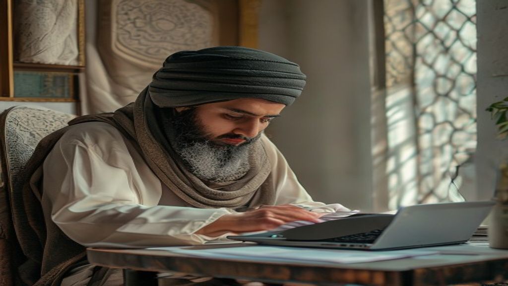 Ilustrasi rukun dan syarat umroh dalam Islam