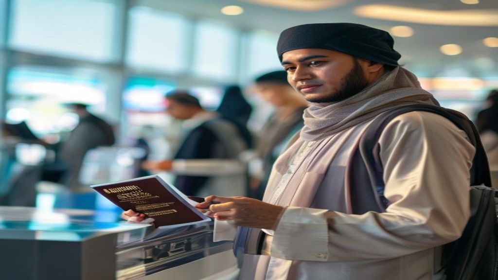 Daftar lengkap syarat-syarat umroh: paspor, visa, vaksin, surat nikah, dana cukup, dan dokumen pendukung.