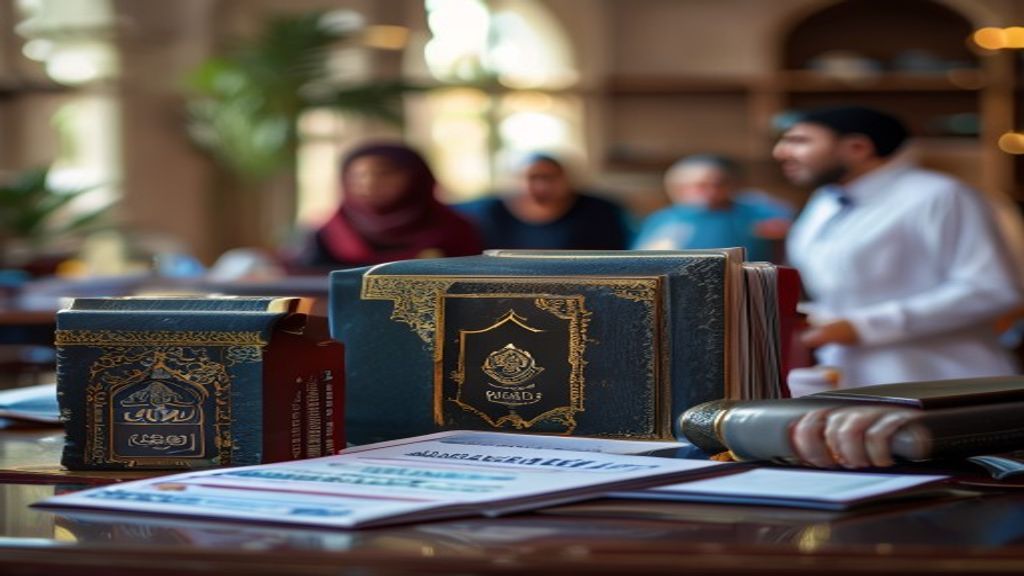 Ilustrasi daftar lengkap syarat umroh termasuk paspor, visa, vaksin, dan persiapan dokumen bagi jamaah Indonesia