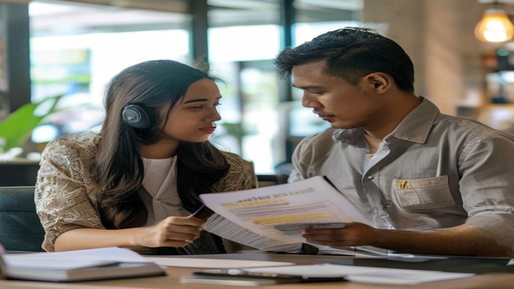 Ilustrasi daftar lengkap syarat umroh termasuk paspor, visa, vaksin, dan bukti keuangan untuk perjalanan ibadah