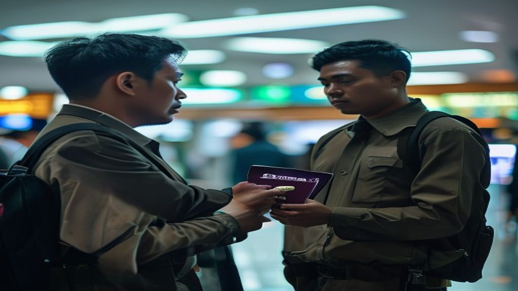 Infografis menampilkan syarat-syarat umroh lengkap: paspor, visa, vaksin, tiket, akomodasi, dan panduan perjalanan