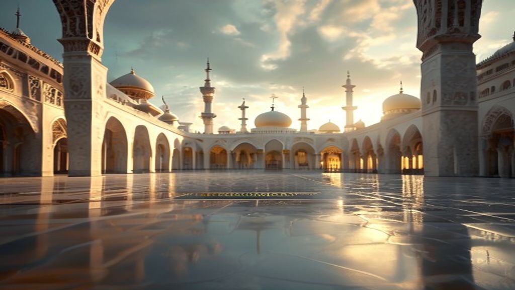 Ilustrasi daftar syarat-syarat umroh meliputi paspor, visa, vaksin, dan persiapan dokumen perjalanan
