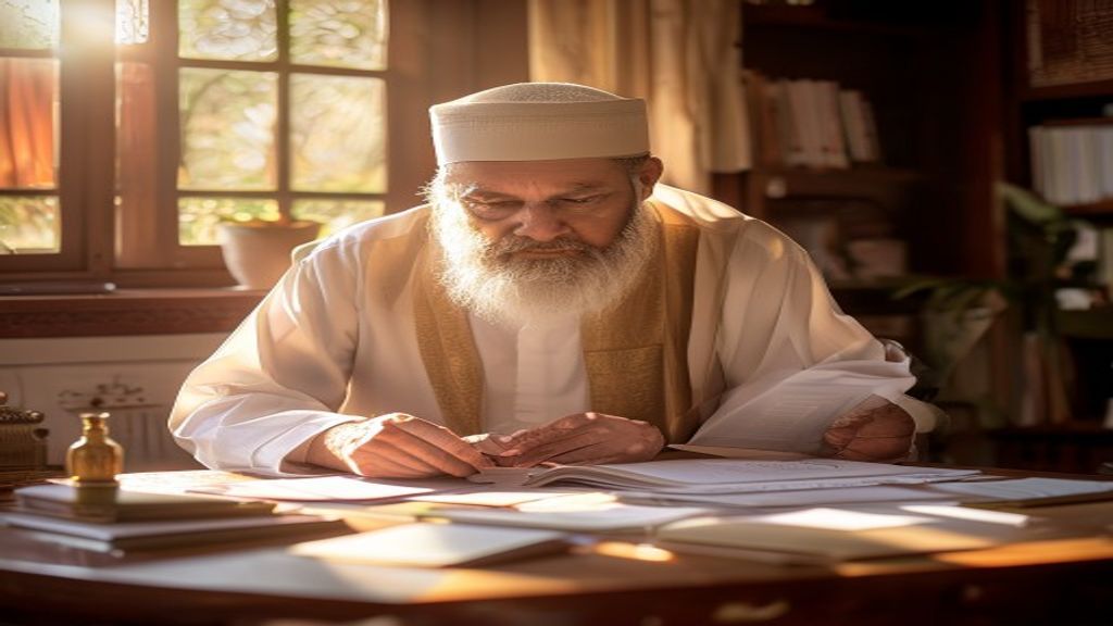 Ilustrasi persyaratan umroh lengkap, termasuk paspor, visa, vaksin, dan surat sponsor resmi
