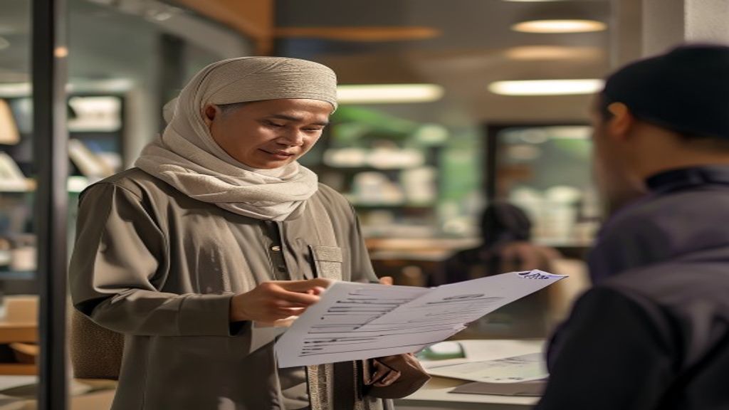 Ilustrasi persyaratan umroh 2025 termasuk paspor, visa, vaksin, dan dana perjalanan