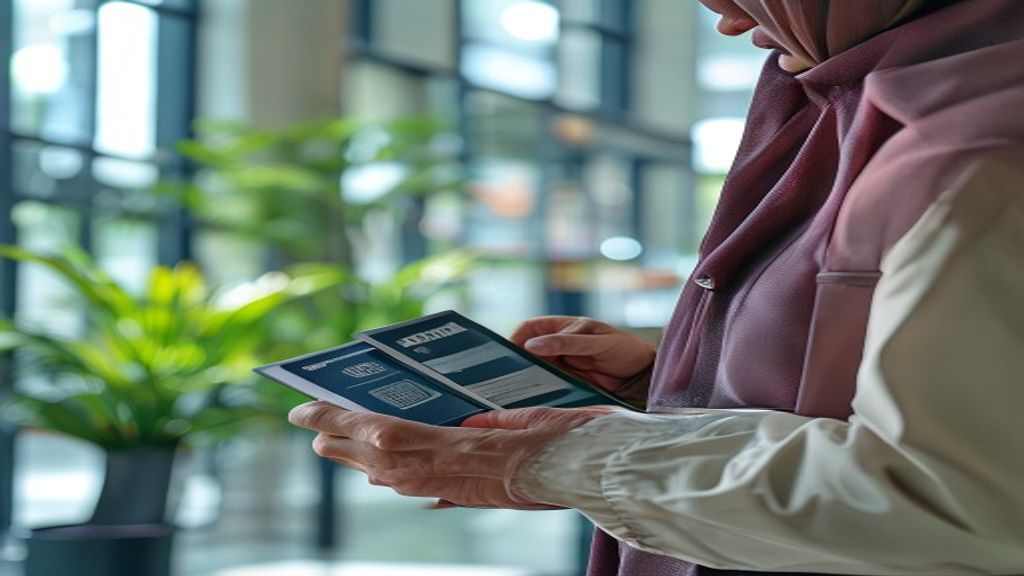 Ilustrasi daftar lengkap syarat umroh 2025: paspor, visa, vaksin, tiket, dan asuransi perjalanan