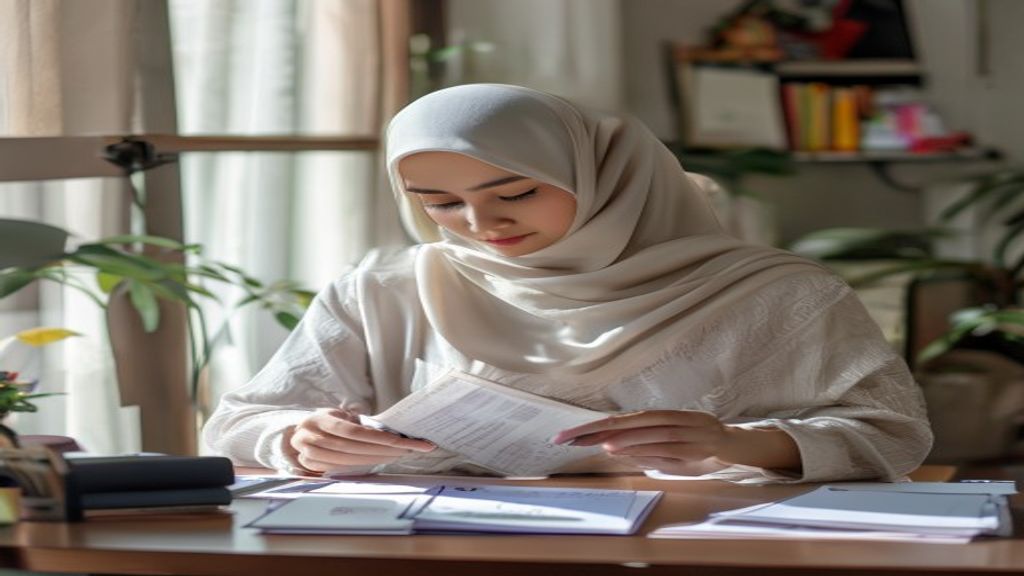 Ilustrasi daftar syarat umroh 2025 lengkap, termasuk paspor, visa, dan vaksinasi wajib.