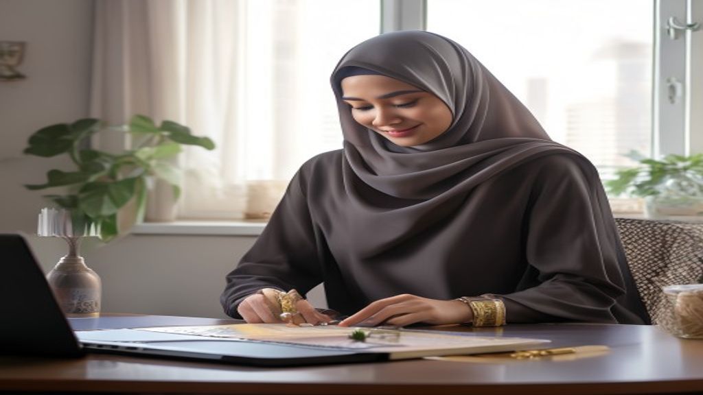 Ilustrasi yang menampilkan daftar lengkap syarat umroh 2025 termasuk paspor, visa, vaksin, serta dokumen perjalanan y...