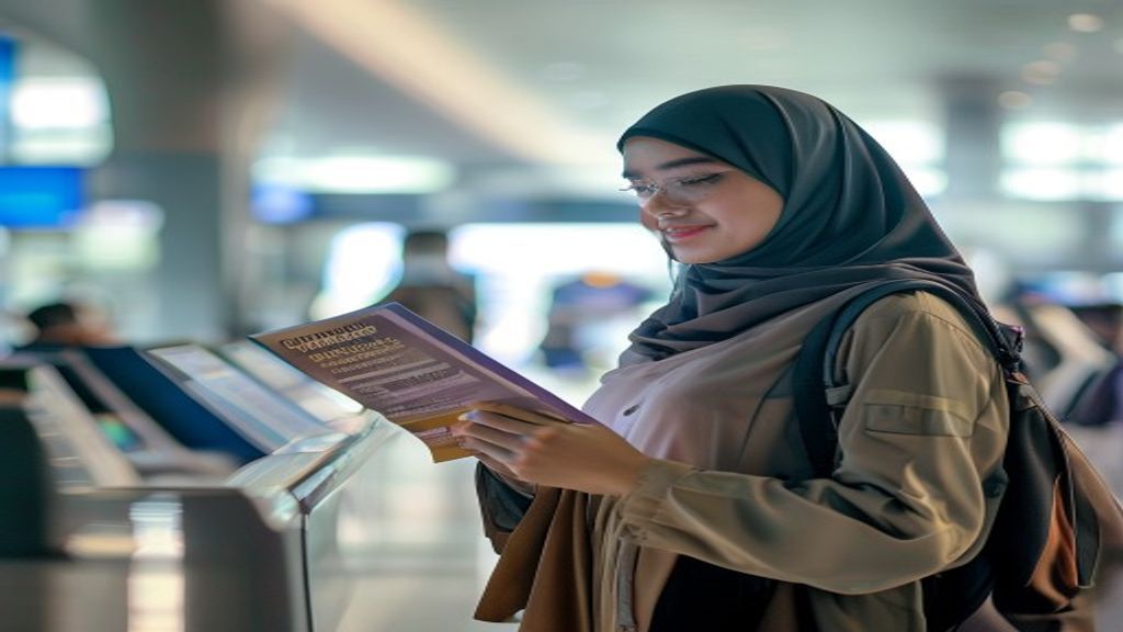 Ilustrasi daftar syarat Umroh 2026 lengkap mulai paspor, visa, vaksin, dan persyaratan keuangan.