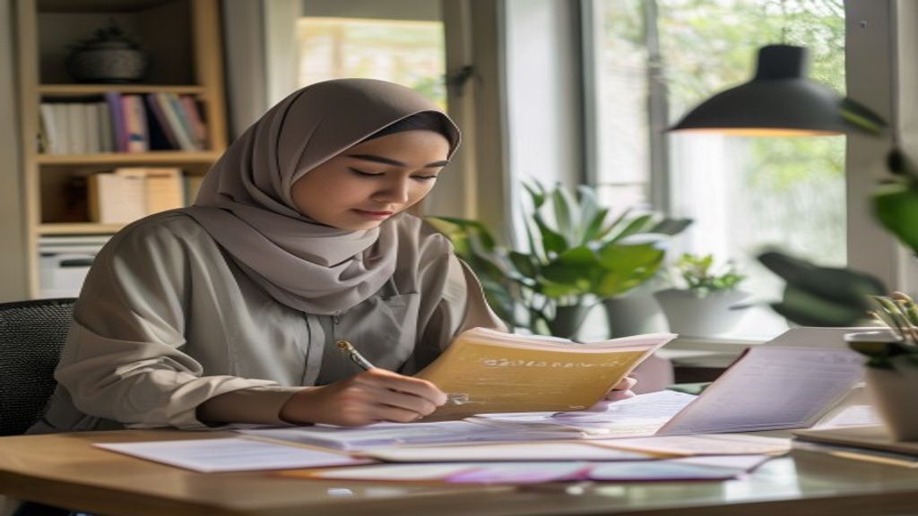 Ilustrasi persyaratan umroh 2026 termasuk paspor, visa, vaksin, dan dokumen perjalanan yang diperlukan.