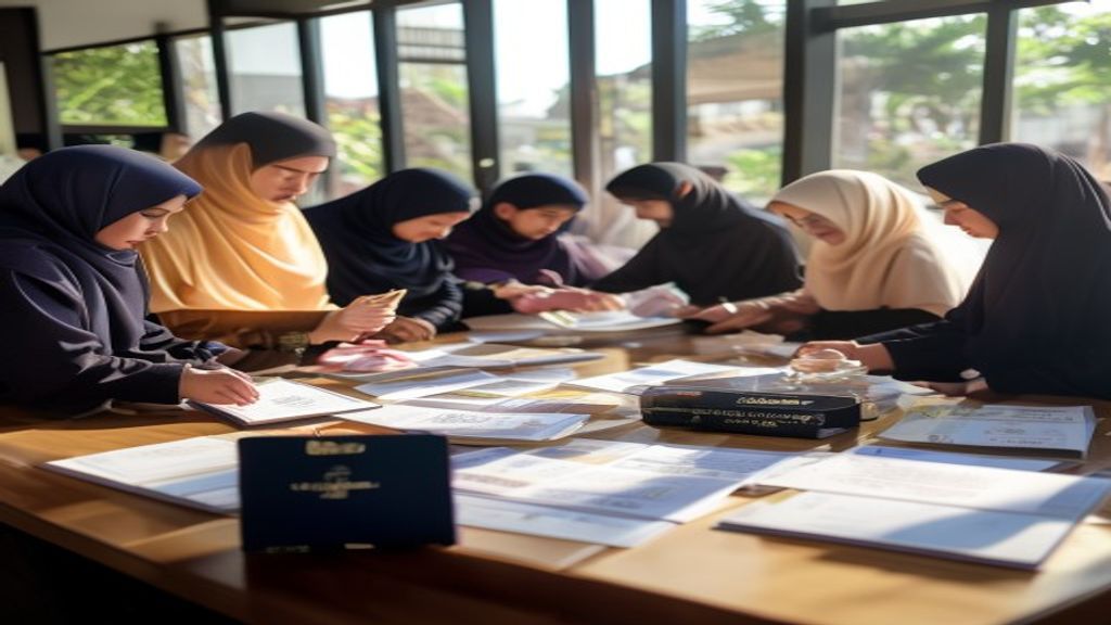 Ilustrasi lengkap syarat umroh 2026, termasuk paspor, visa, vaksin, dan asuransi perjalanan