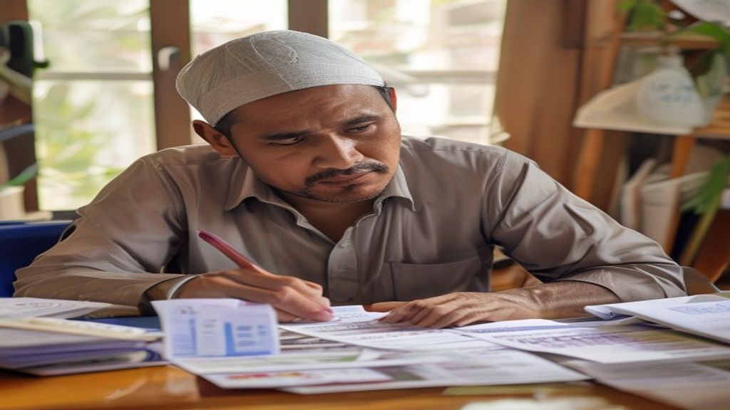 Infografik menampilkan persyaratan umroh lengkap termasuk paspor, visa, dan vaksinasi terbaru