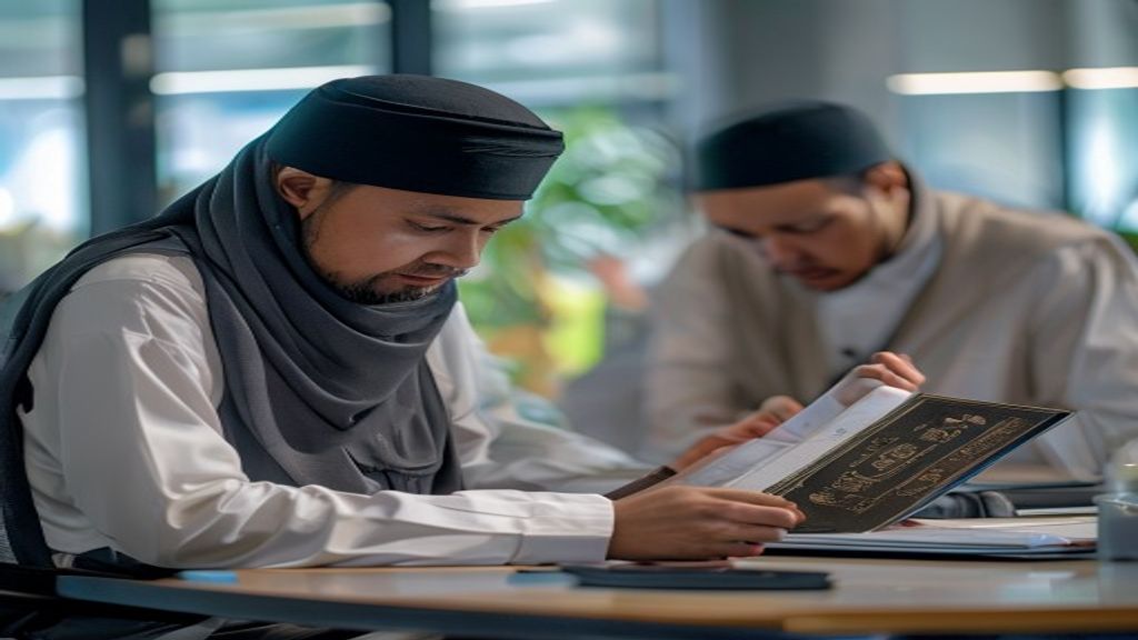 Ilustrasi syarat umroh 6 syarat wajib calon jemaah penuhi sebelum berangkat.