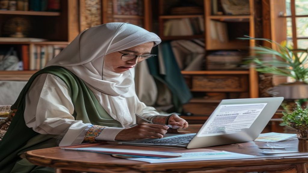 Ilustrasi syarat umroh meliputi paspor, visa, vaksin, dan persiapan finansial bagi jamaah.