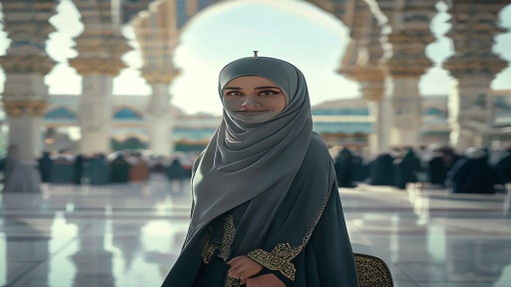 Ilustrasi daftar persyaratan umroh lengkap termasuk paspor, visa, vaksin, dan tiket perjalanan