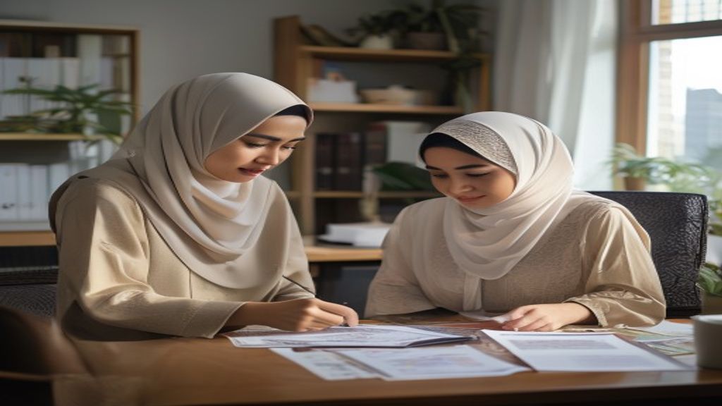 Ilustrasi persyaratan umroh bagi wanita: paspor, visa, vaksin, pakaian ihram, dan surat izin suami