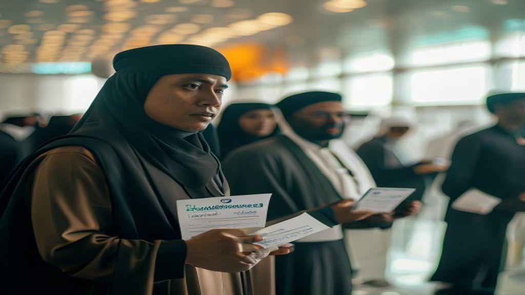 Syarat umroh vaksin: sertifikat vaksin COVID-19 lengkap, dosis pertama dan booster, serta bukti tes negatif 48 jam se...