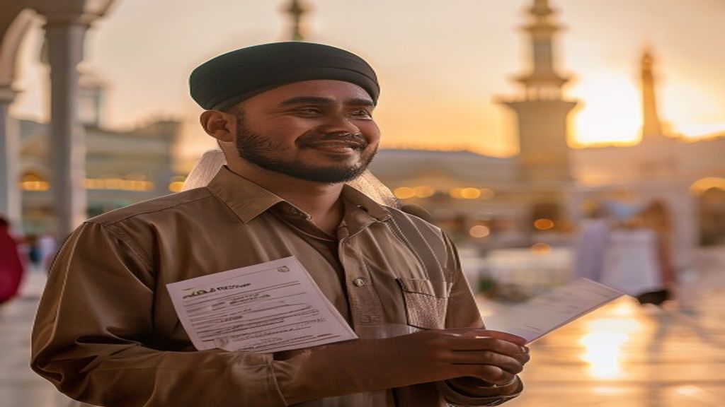 Gambar menunjukkan sertifikat vaksin sebagai salah satu persyaratan wajib untuk melaksanakan ibadah umroh
