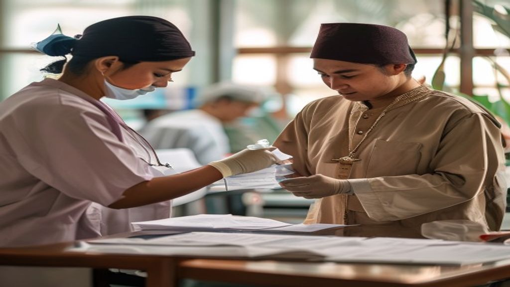 Vaksin menjadi syarat wajib umroh bagi jemaah Indonesia.